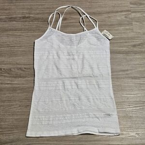 Women’s White AEO Tank Top - Sz L